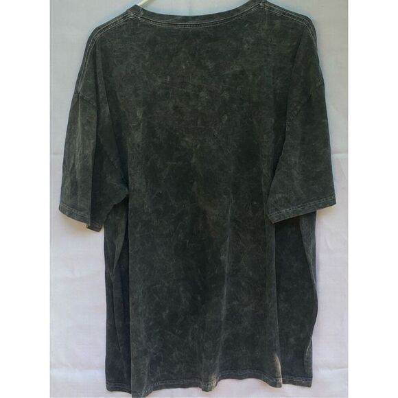 Mean Girls Graphic T-Shirt Black Acid Wash Oversized Tee Size 2XL 2023 Paramount - Picture 4 of 4